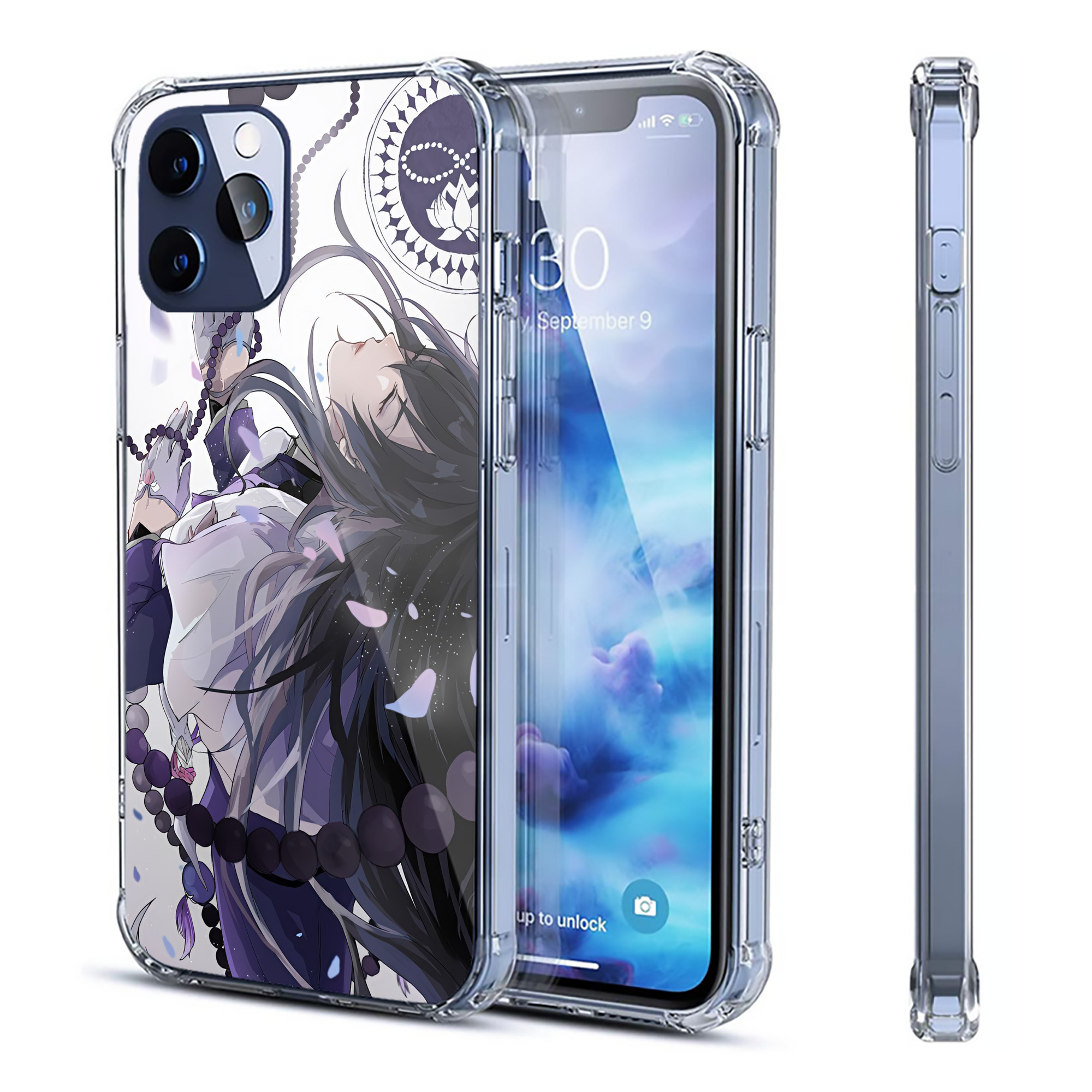（画像用） 刀剣乱舞 Touken Ranbu 【iPhone 12シリーズ対応】透明スマホケース（クリアソフトケース）